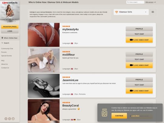 Camcontacts Fetish