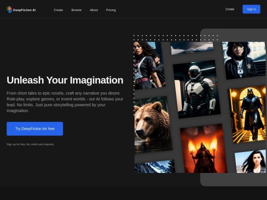 Deepfiction AI