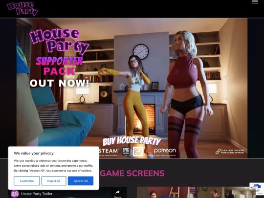 Housepartygame