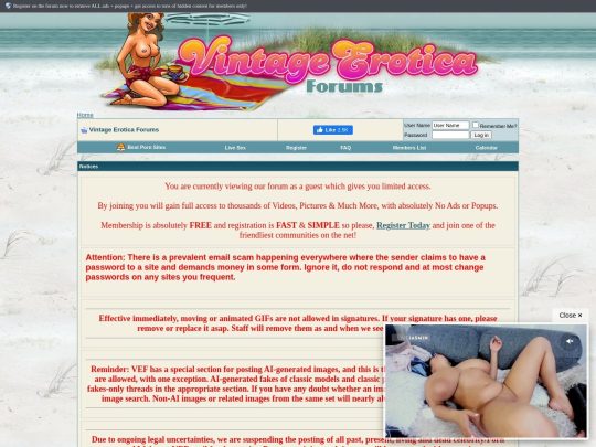 Vintage Erotica Forum