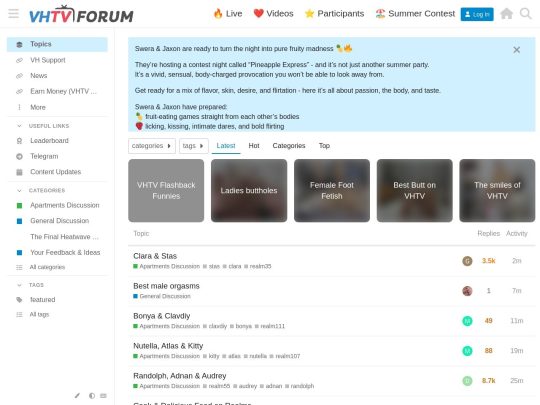Voyeurhouse Forum