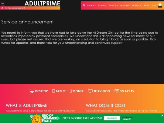 Adult Prime AI