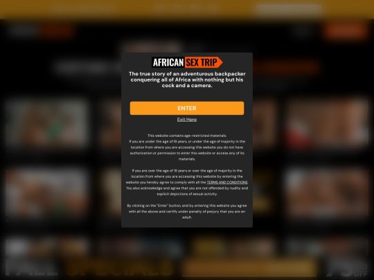 Africansextrip